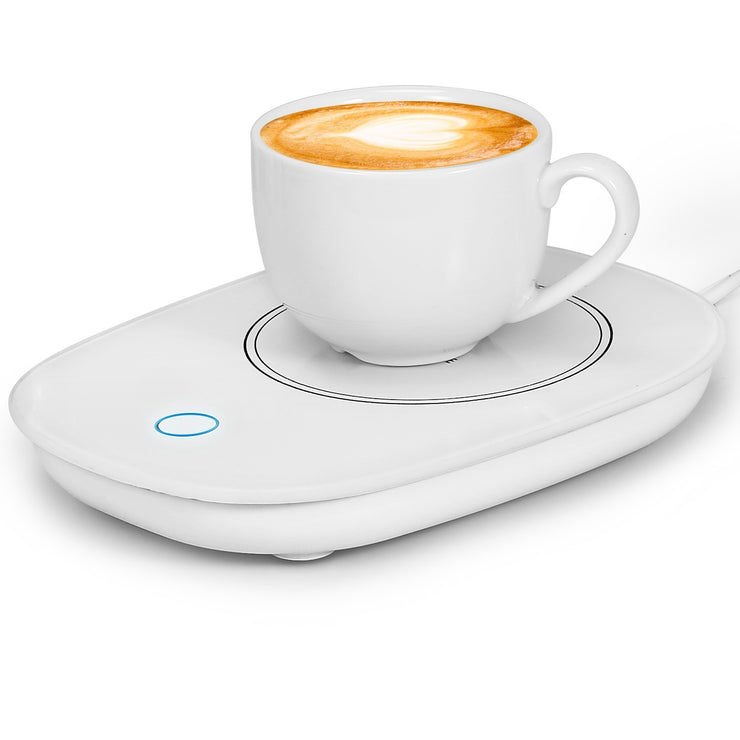 Coffee Mug Warmer with Auto Shut Off – Electric Beverage Heater for Coffee, Tea & Milk