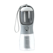 3-in-1 Dog Water Bottle with Food Container & Waste Bag Dispenser – Portable Pet Travel Cup