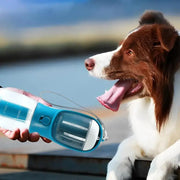 Portable pet travel cup with 300ml water dispenser