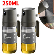 250ML glass olive oil sprayer bottle with stainless steel pump