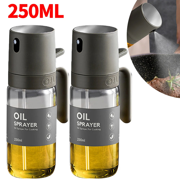 250ML glass olive oil sprayer bottle with stainless steel pump