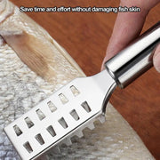 Portable stainless steel fish cleaning tool set
