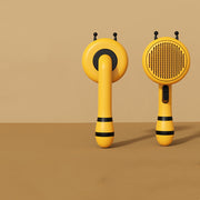 Cute yellow bee pet comb for cats and puppies
