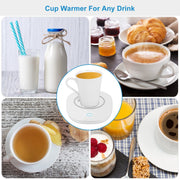 Coffee Mug Warmer with Auto Shut Off – Electric Beverage Heater for Coffee, Tea & Milk